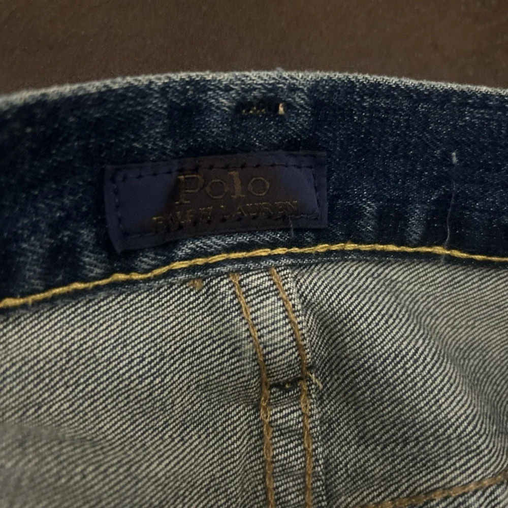 Polo Ralph Lauren Sullivan Slim Jeans Mens 34X32  Blue Stretch Denim